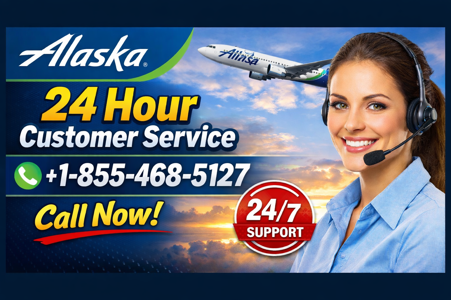 The Alaska Airlines Customer Service Toll-Free Number Complete Guide || 24/7 Live Person Full Support Guide